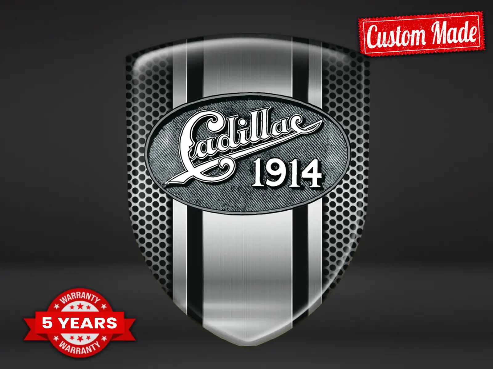 Cadillac Etichetta Autoadesiva Pro Max Durevole Chic Design
